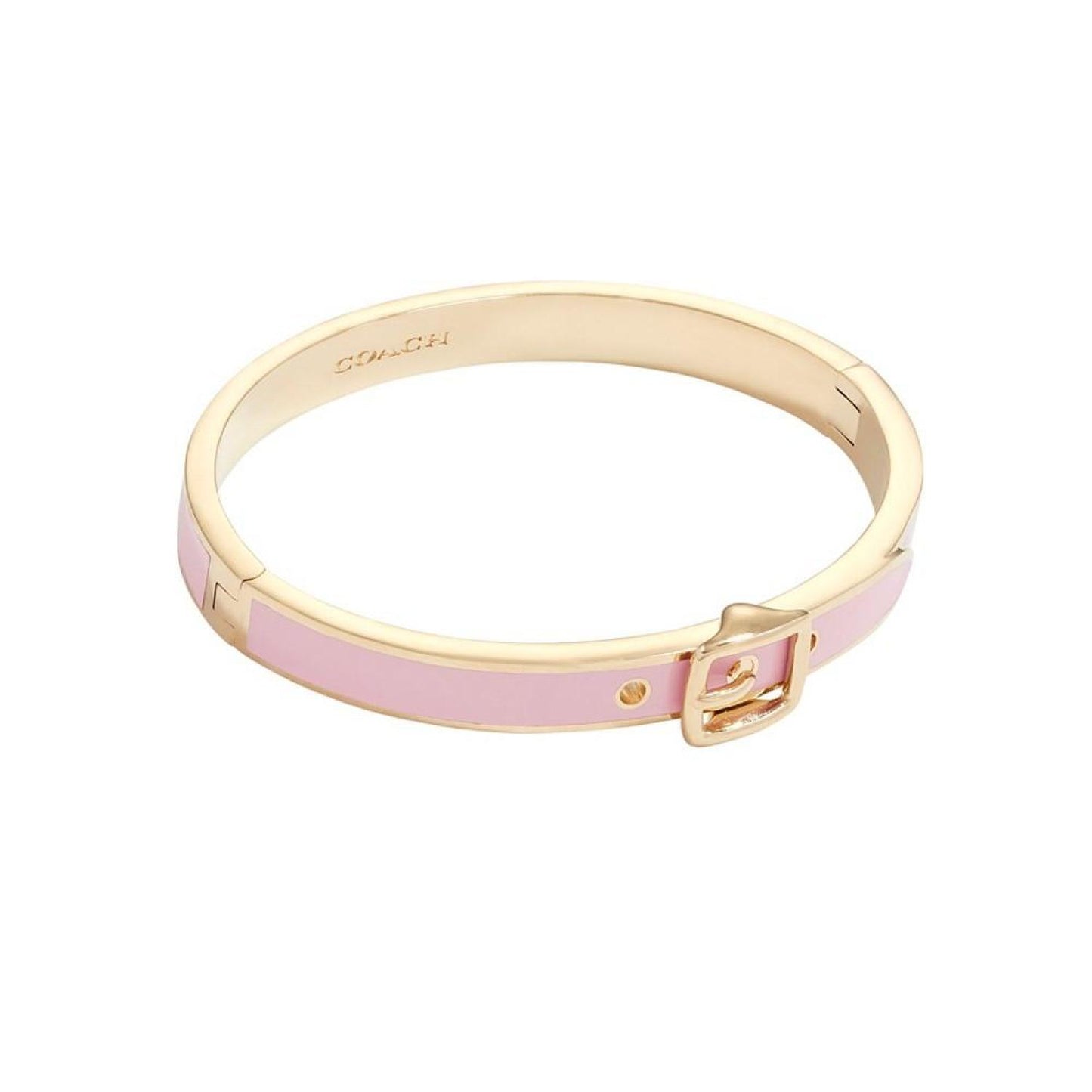 Enamel Buckle Bangle Bracelet