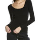 Michael Kors Collection Ribbed Wool-Blend Bodysuit