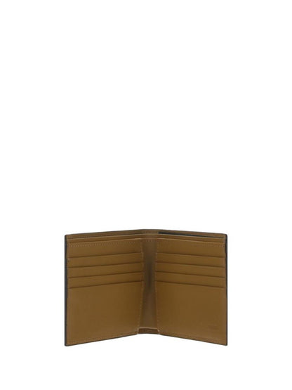 Fendi Fabric and Leather  Bifold Men's Wallet