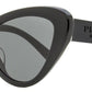 Prada Women's Cat Eye Sunglasses SPR13Y-F 1AB-5S0 Black 54mm
