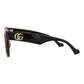 Square-Acetate Frame Sunglasses
