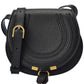 Chloé Marcie Small Leather Saddle Bag