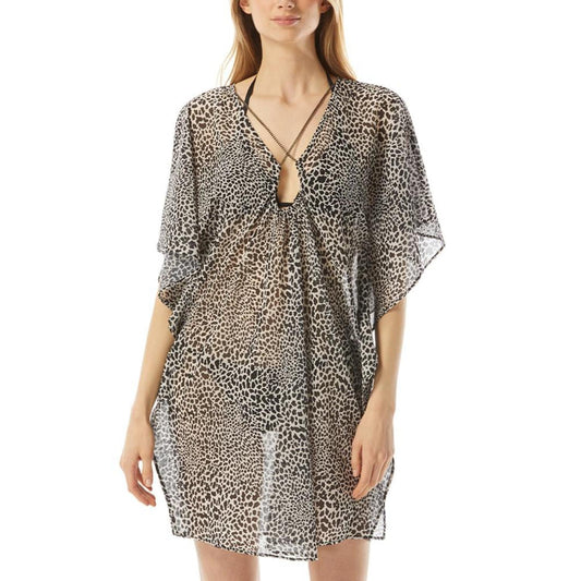 Women's Chain-Neck Caftan Cover-Up