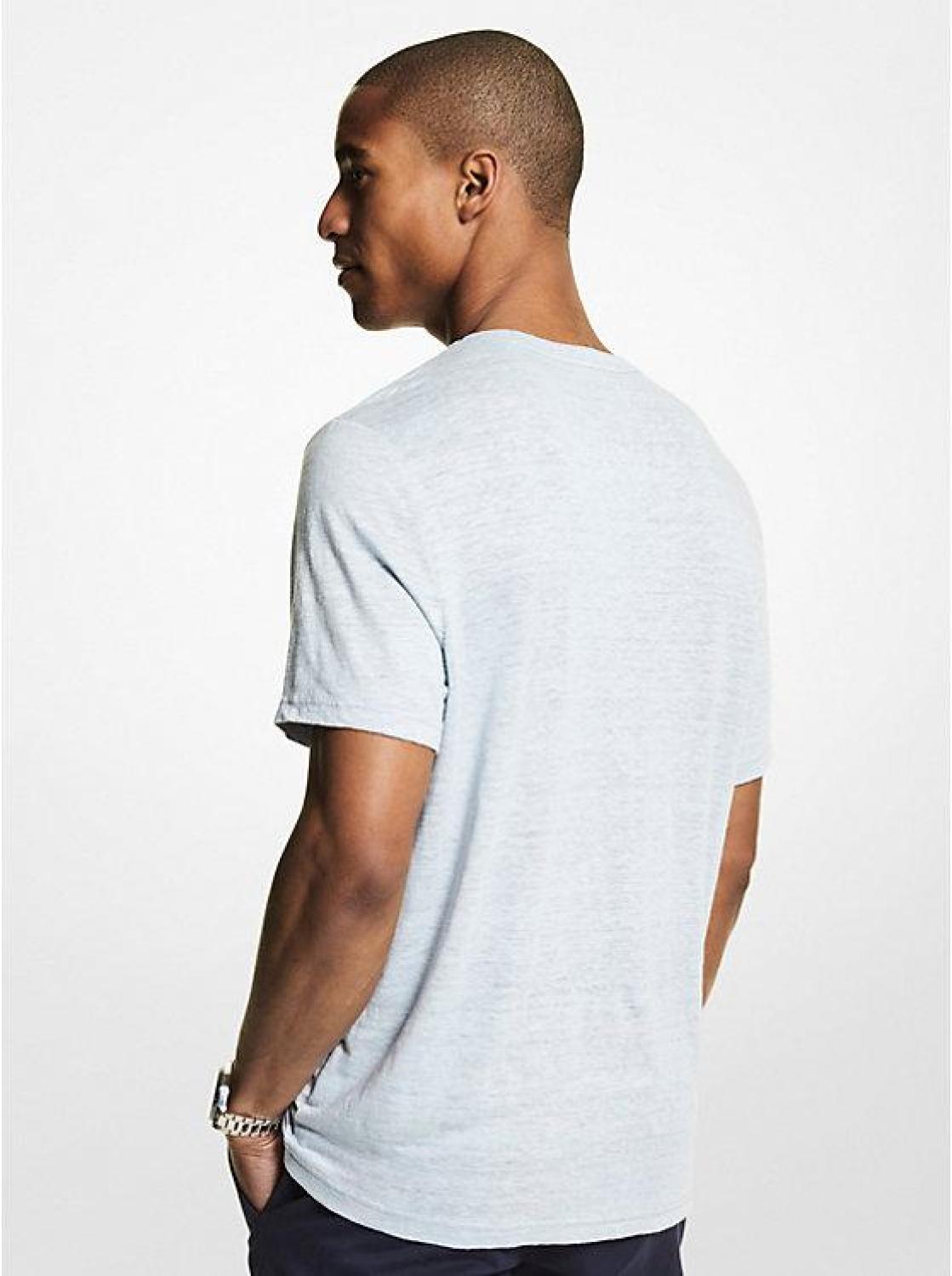 Slub Linen Pocket T-Shirt