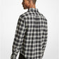 Slim-Fit Plaid Cotton Flannel Shirt