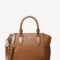 Sienna Medium Pebbled Leather Satchel
