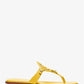 Aubrey Cutout Leather T-Strap Sandal
