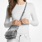Jet Set Small Snake Embossed Leather Smartphone Crossbody Bag