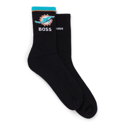 BOSS x NFL two-pack of cotton short socks