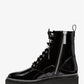 Haskell Patent Leather Combat Boot