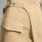 Trouser Wrap Skirt In Khaki