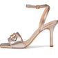 Kyra Metallic Leather Sandal