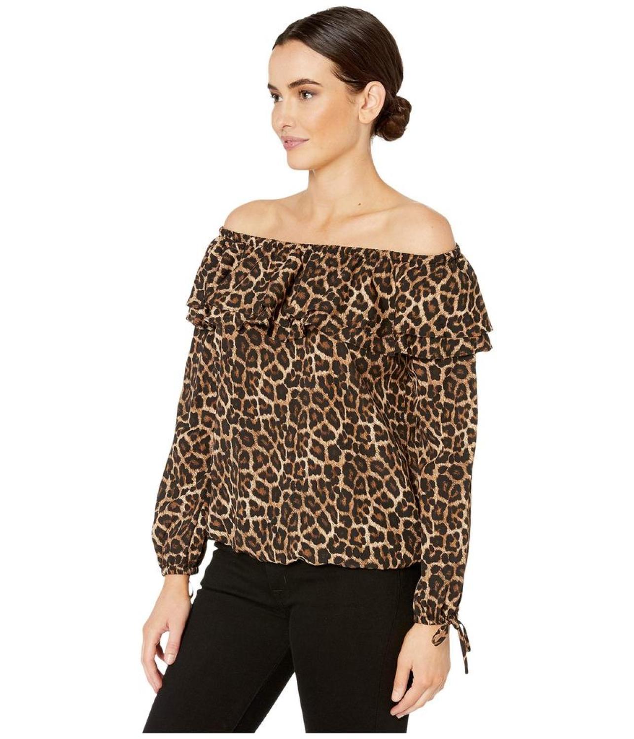 Ruffle Peasant Top