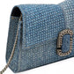 The Crystal Denim St. Marc Chain Wallet
