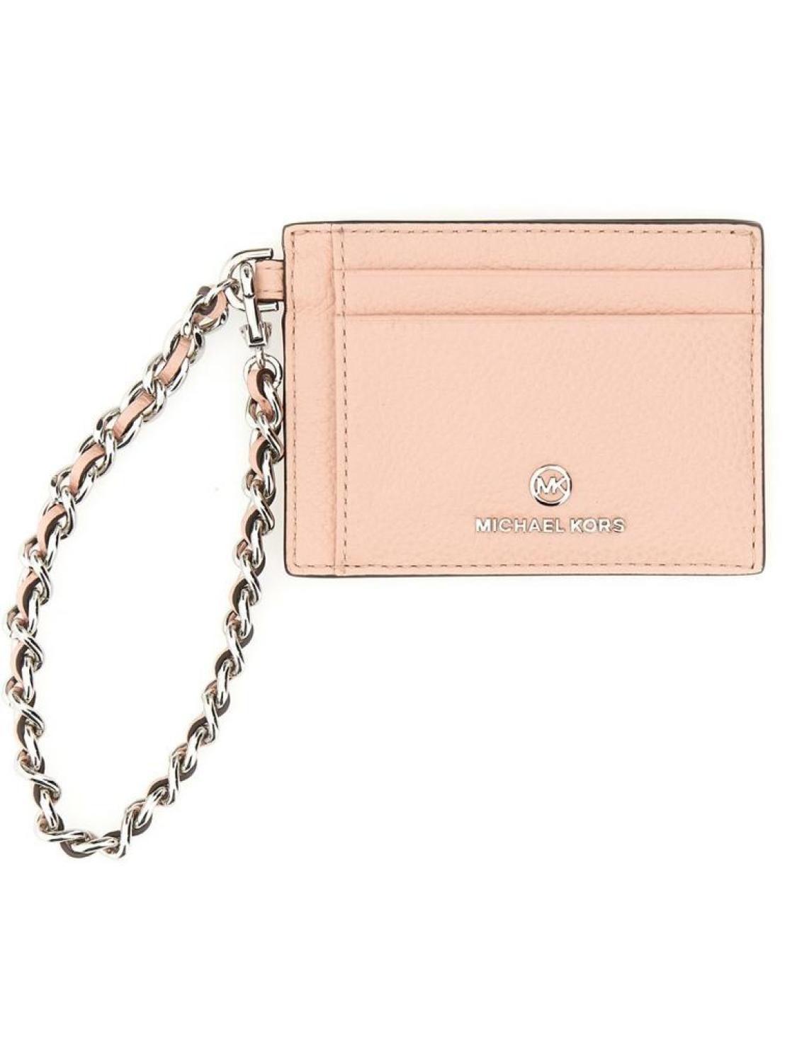 Michael Michael Kors Logo Plaque Card Holder