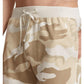 Hanging Enzyme Wash Waffle Sleep Shorts