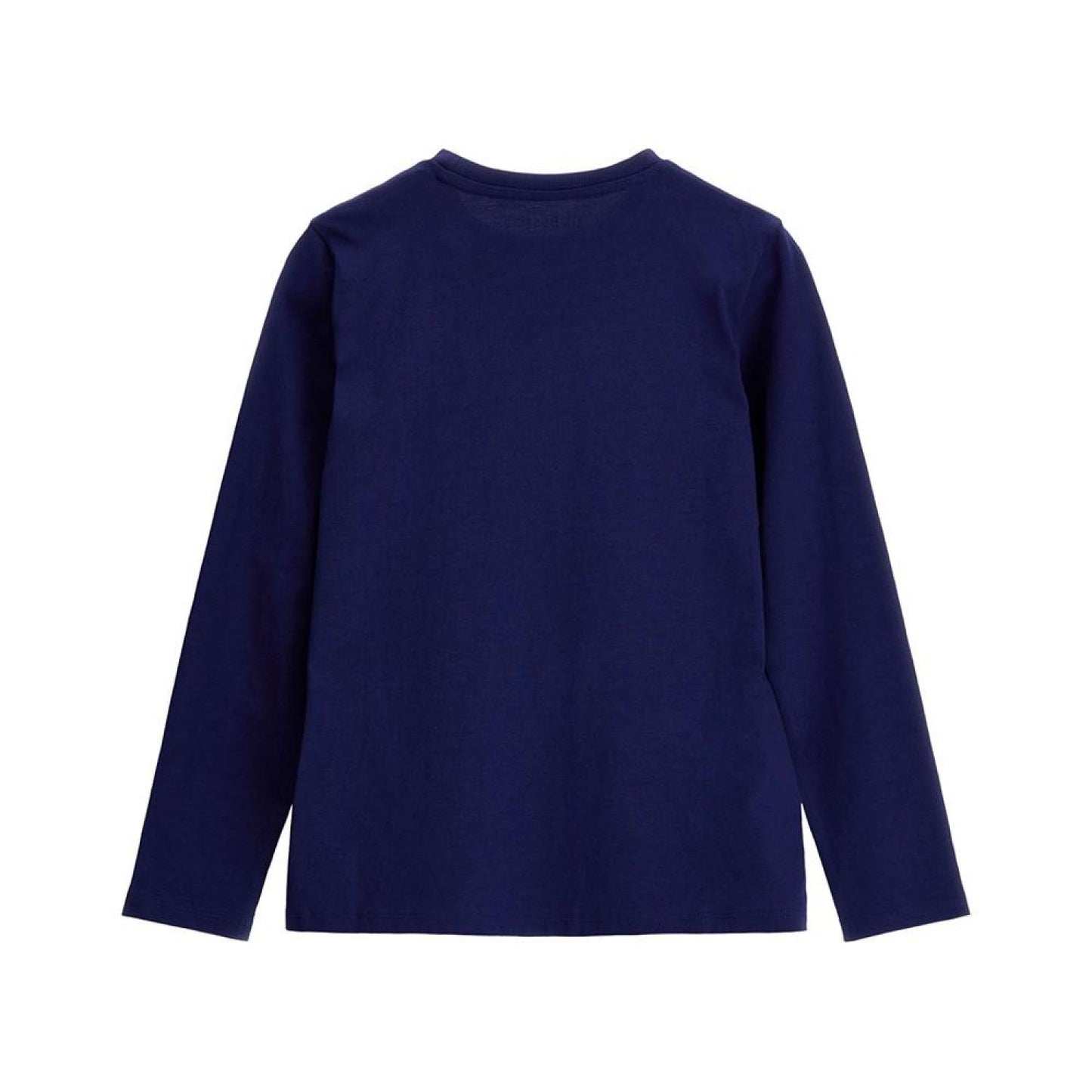 Big Boys Cotton Jersey with Screen Print Triangle Logo T-shirt