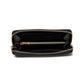 Ava Pebbled Leather Zip Around Continental Wristlet