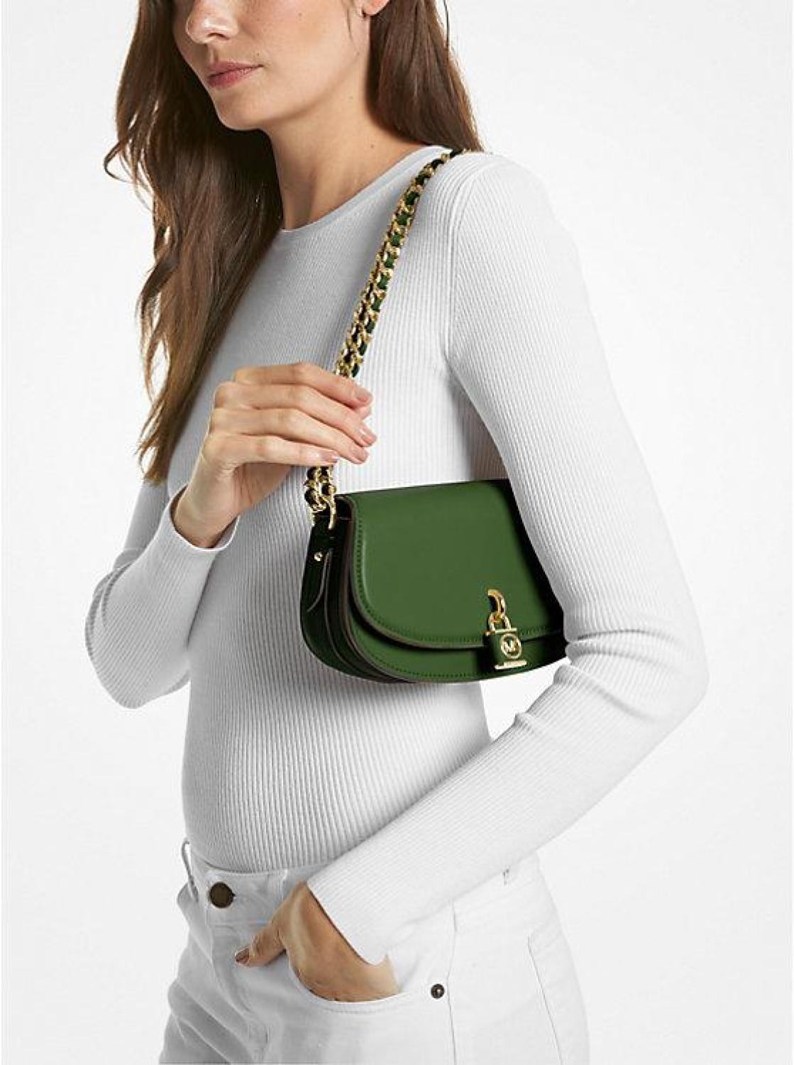 Mila Small Leather Shoulder Bag