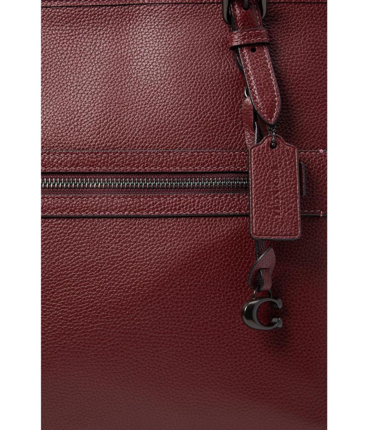 Polished Pebble Leather Taylor Tote