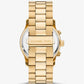 Oversized Runway Gold-Tone Watch