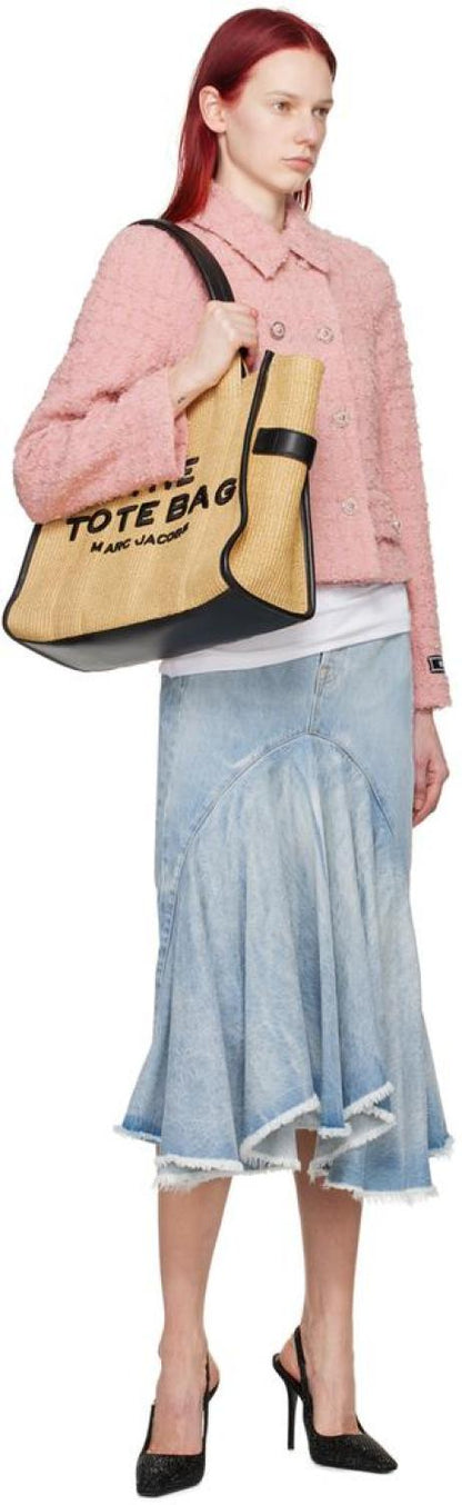 Beige 'The Woven Large' Tote