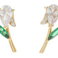 Greenhouse Tulip Studs Earrings