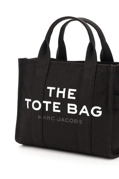 Marc Jacobs Logo Printed Zip-Up Small Tote Bag