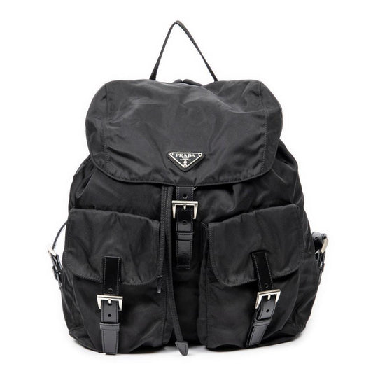 Drawstring Flap Backpack