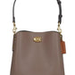 Coach Willow Logo Plaque Tote Bag