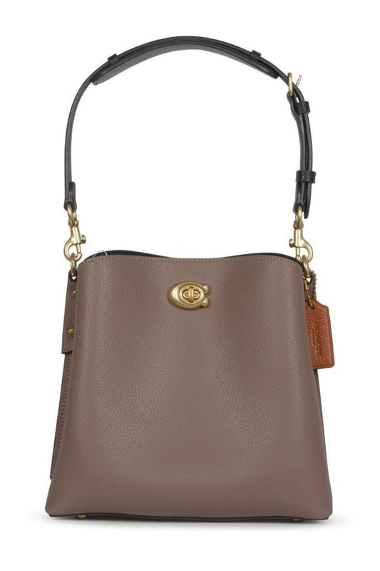 Coach Willow Logo Plaque Tote Bag