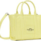 Yellow 'The Croc-Embossed Small' Tote
