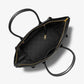 Avril Extra-Large Leather Top-Zip Tote Bag