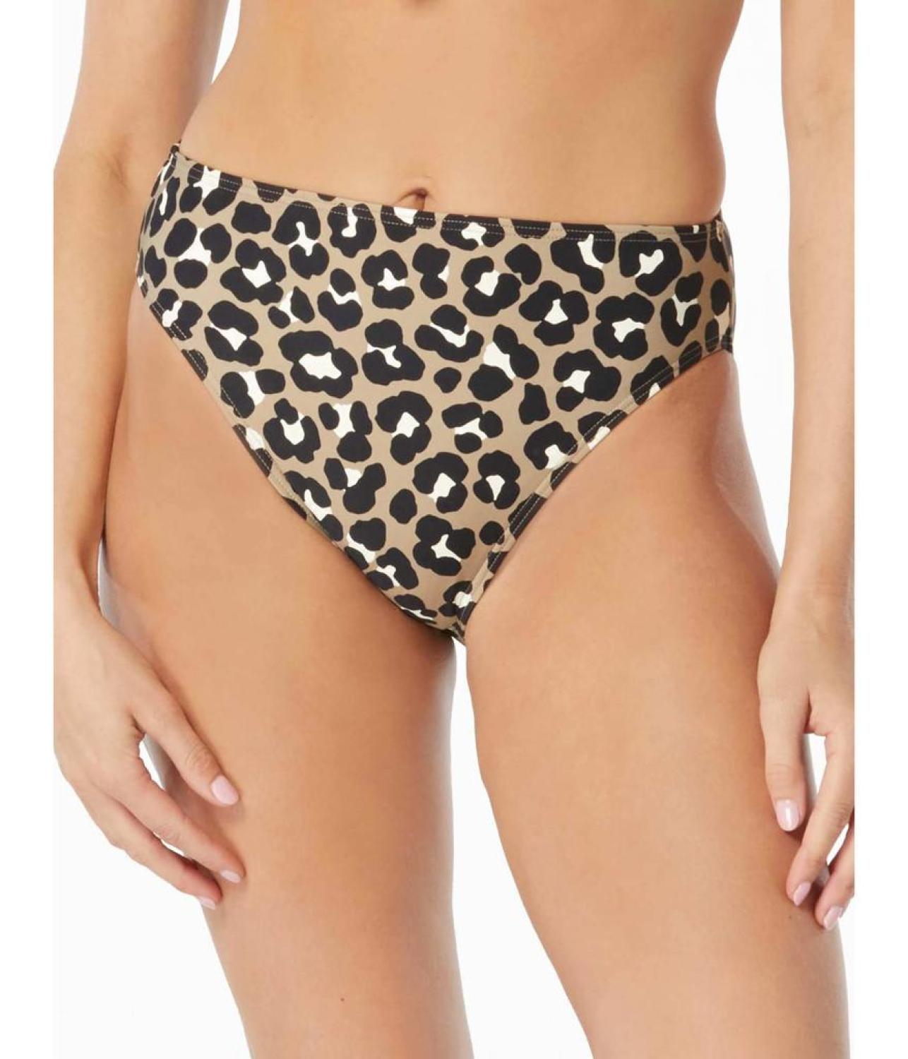 Graphic Cheetah High-Waist Bikini