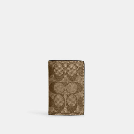 Coach Outlet Id Wallet In Signature Canvas