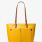 Jet Set Medium Pebbled Leather Pocket Tote Bag