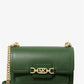 Heather Large Leather Shoulder Bag