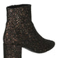 Lou Lou Glittered Ankle Boots