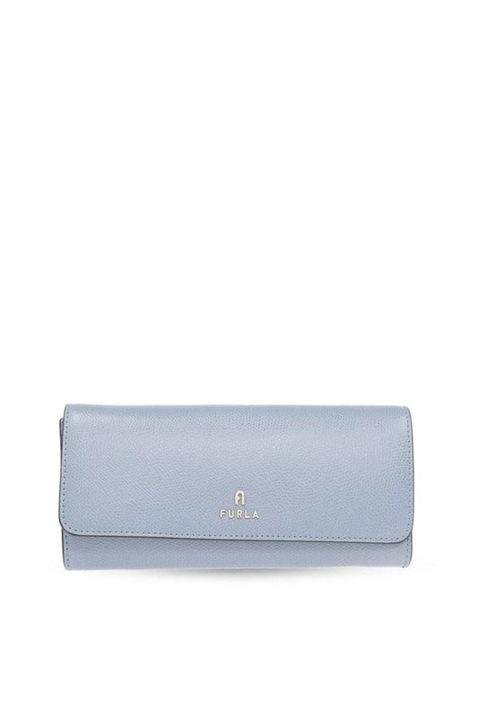 Furla Logo Plaque Snapped Wallet