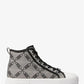 Evy Empire Logo Jacquard High-Top Sneaker