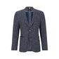 Men's Regular-Fit Jacket in Micro-Patterned Cloth