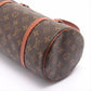 Louis Vuitton Brown Monogram Canvas Leather Papillon 30 cm Shoulder Bag