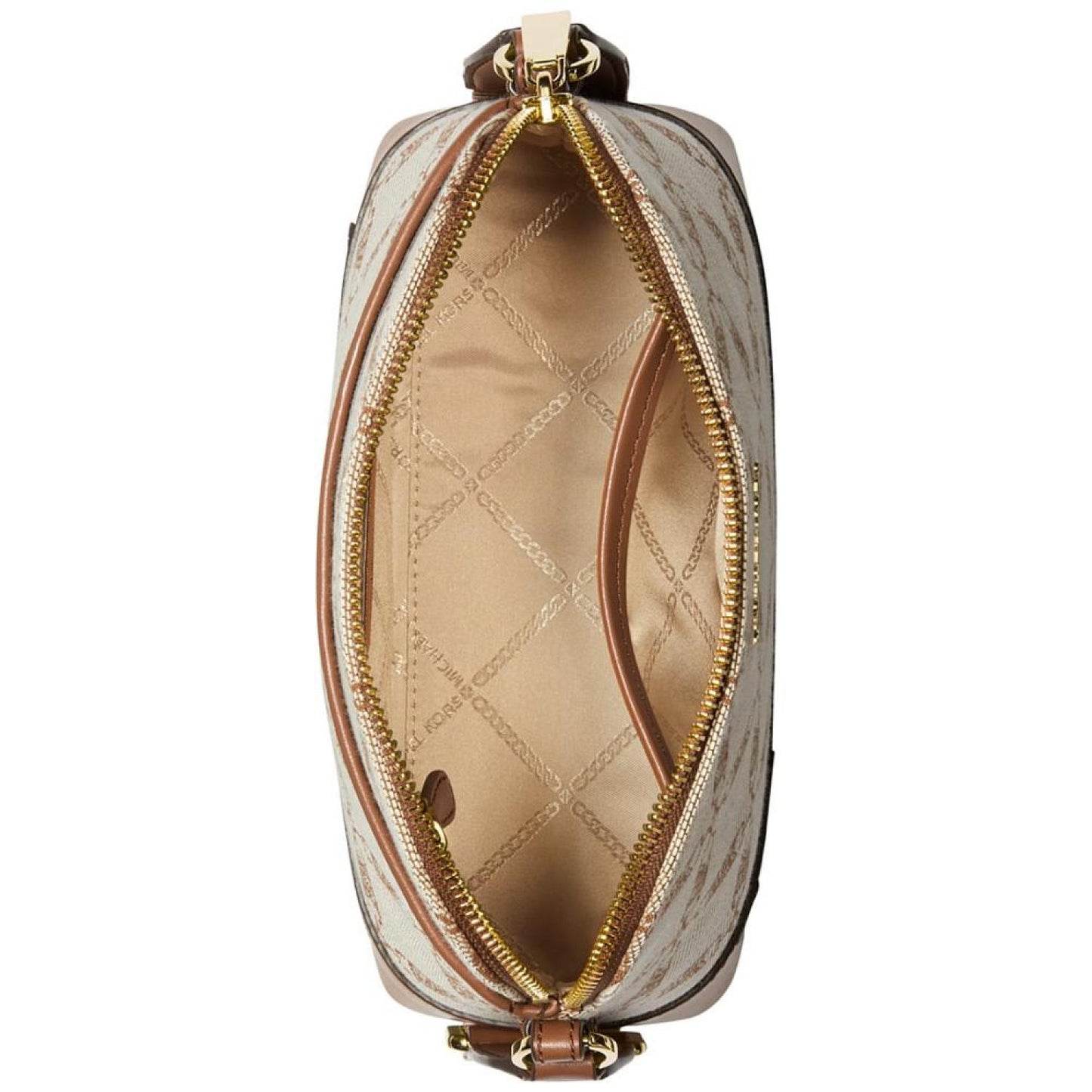 Logo Jet Set Charm Large Dome Crossbody with Webbing Strap