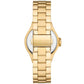 Women's Mini-Lennox Three-Hand Gold-Tone Stainless Steel Bracelet Watch 33mm