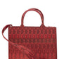 Furla Patterned Arco Jacquard Small Tote Bag
