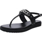 Roxane  Womens Leather Slingback Thong Sandals