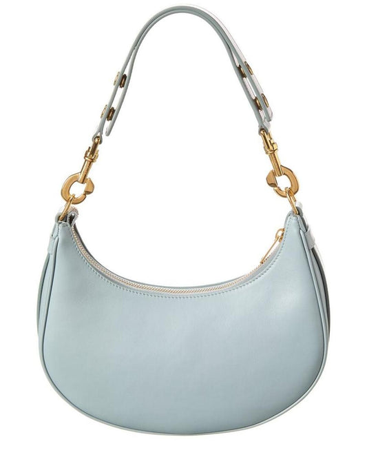 CELINE Ava Medium Leather Hobo Bag