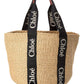 Chloé Woody Large Raffia Basket Tote