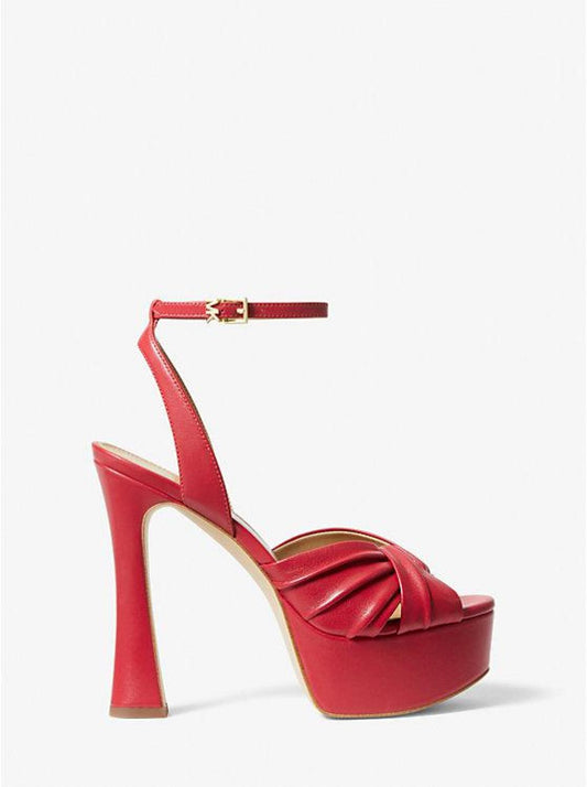 Selena Leather Platform Sandal