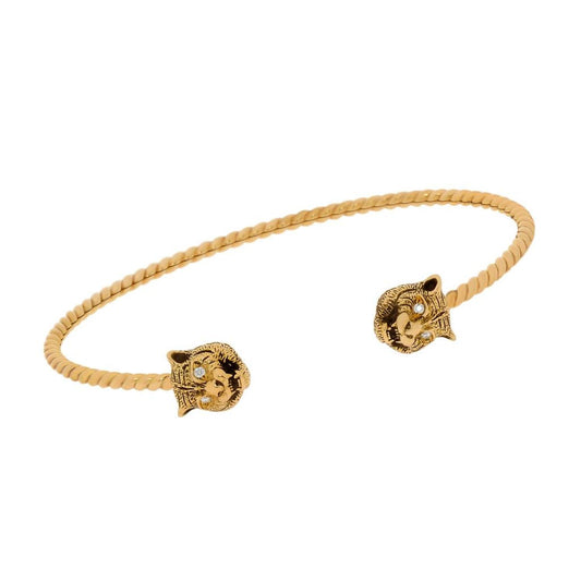 Gucci Le Marche Des Merveilles 18K Yellow Gold, Diamond Cuff Bracelet YBA526320001016